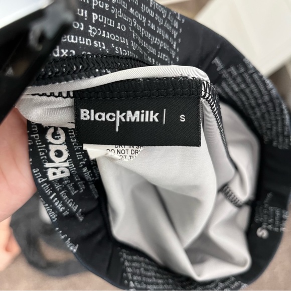 Blackmilk Hamlet Black Leggings - Picture 8 of 8